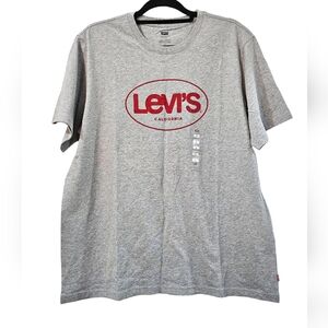 NWT Levi's Logo Relaxed Fit Short Sleeve T-Shirts Size L